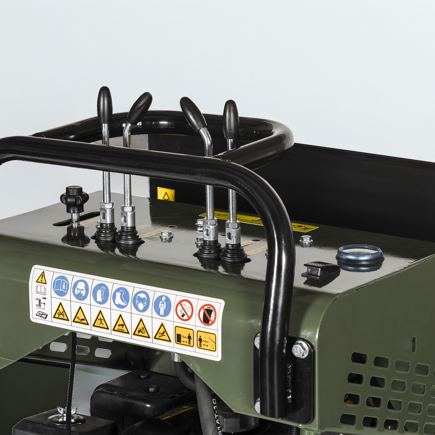 Benzin-Raupendumper<br>GAMUL-VH5PRO<br>(Ladeschaufel)