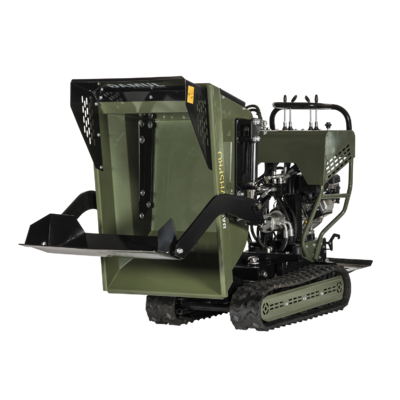 Benzin-Raupendumper<br>GAMUL-VH5PRO<br>(Ladeschaufel)