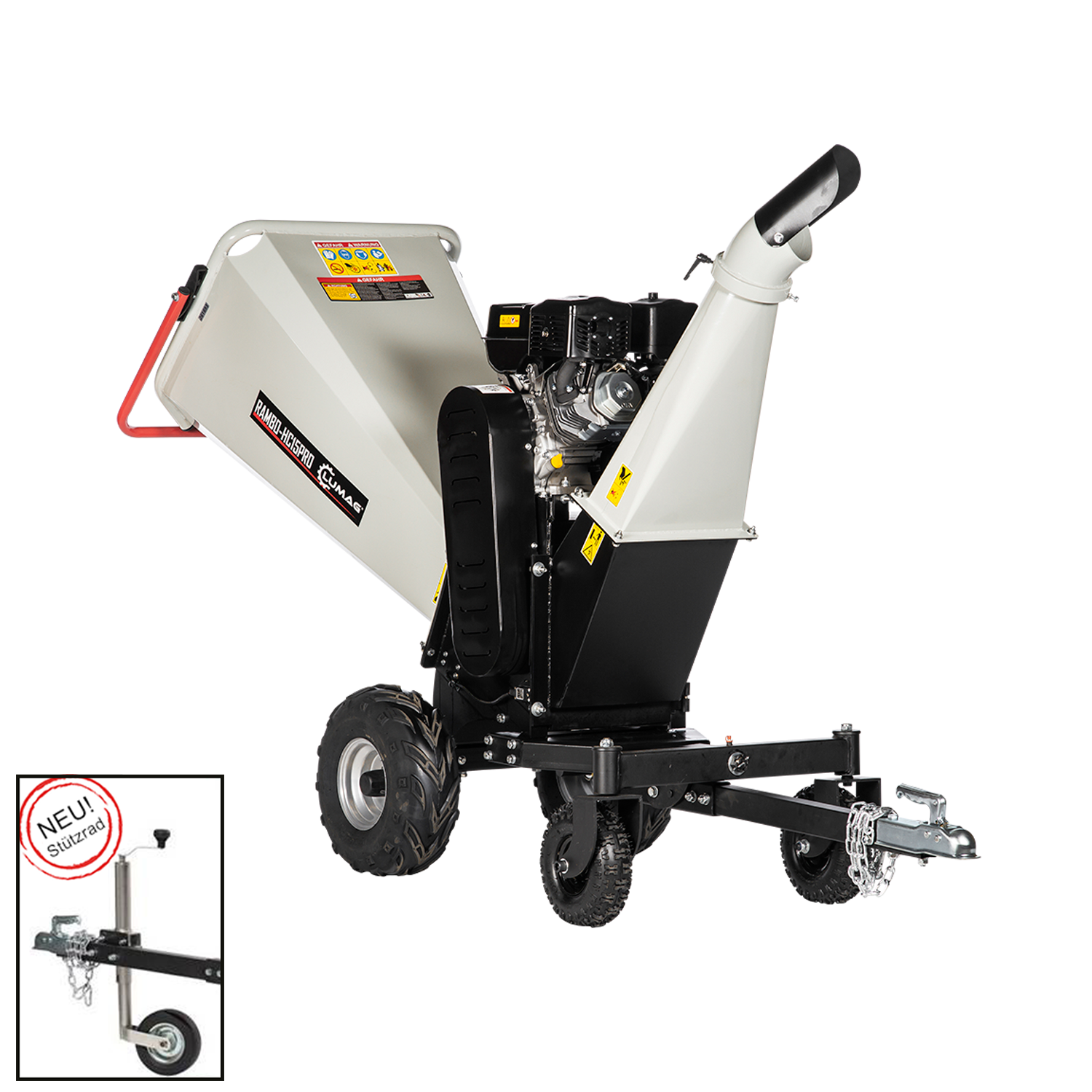 Pro wood chipper<br>Rambo-HC15PRO<br>(gasoline engine) (RAMBOHC15PRO)