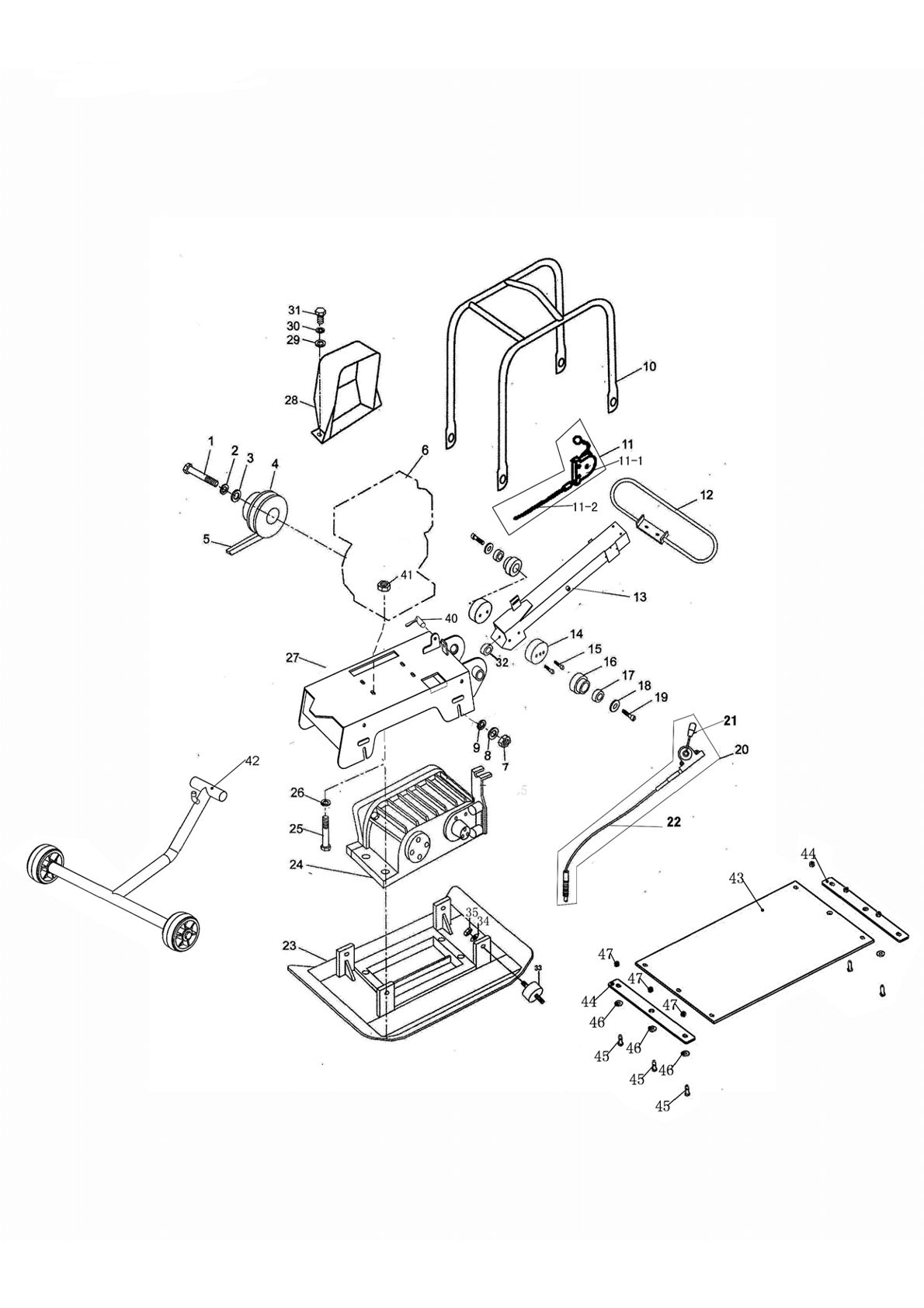 Benzin-Rttelplatte RP130HPC, reversierbar - Seite 1